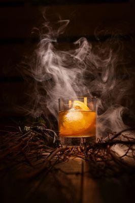 Smoked Old Fashioned