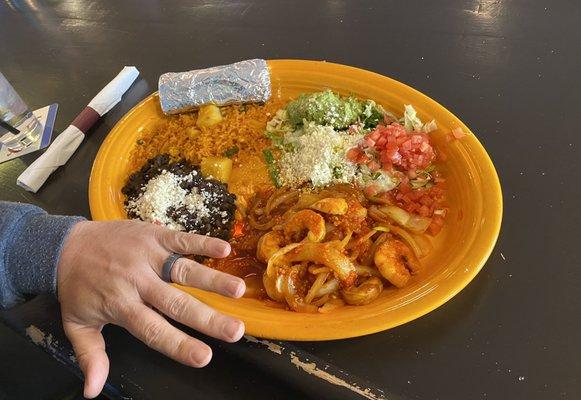 Camarones Al Mojo De Ajo.