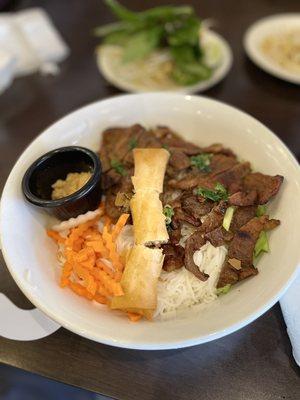 Pork and Egg roll Vermicelli