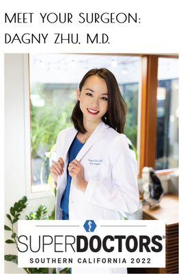 Dr. Zhu recognized as a "Super Doctor" in 2022 and 2023