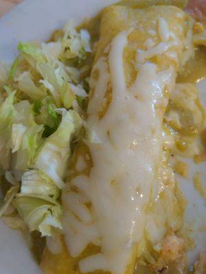 Suiza chicken enchilada