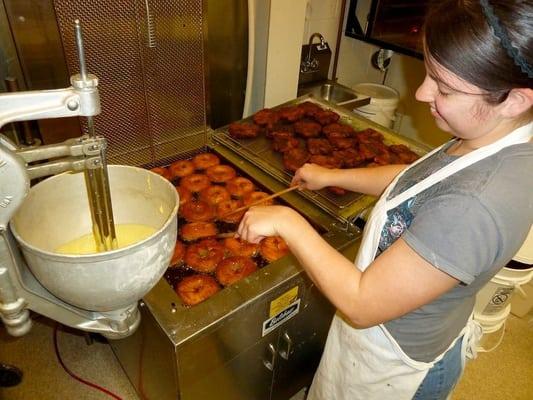 Did I mention that Mary's gourmet donuts were fresh and hand-made?