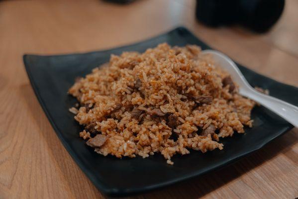 Spicy Beef Fried Rice