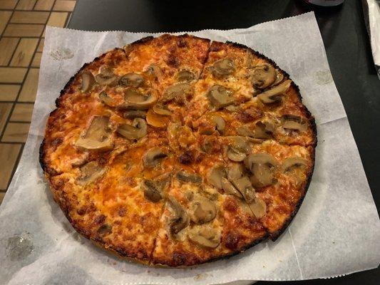 Mushroom Pizza