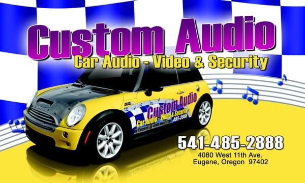 Custom Audio,, car audio, video, security, stereo, ipod interface, heated seats..ect....