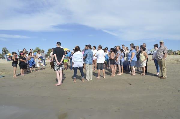 Beach Baptism 2015!