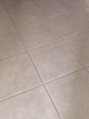 Grout color restored to original color! Great work!