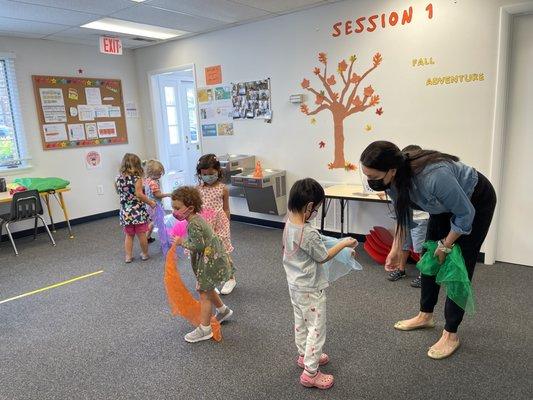 Spanish Immersion Preschool Program at Lango Kids Northern Virginia in Springfield VA.