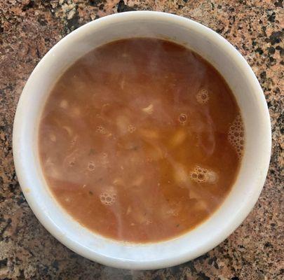 Nothing like a big bowl of pasta fagioli (pasta and beans) to warm your soul on a cold January day