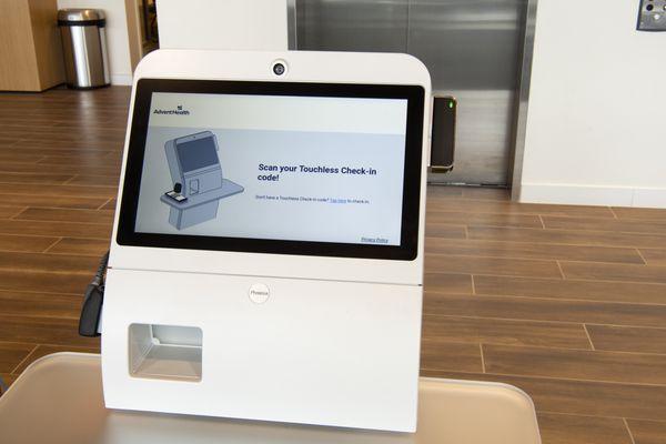 Patient forms, registration and appointment scheduling can be done online or at an on-site kiosk, for a completely contactless experience.