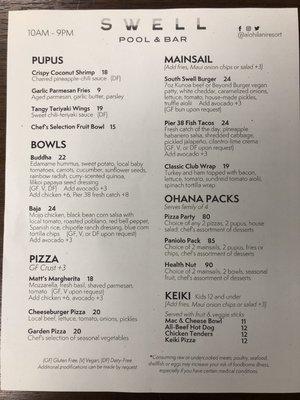 Food Menu