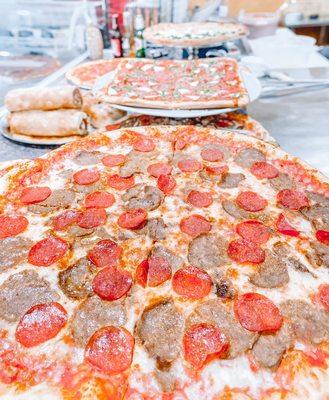 Meatball Pepperoni. Grandma Pizza. Stromboli.