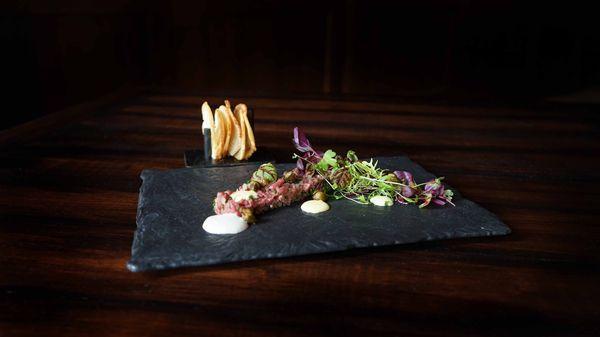 44 Farms Beef Tartare | Apex Steak