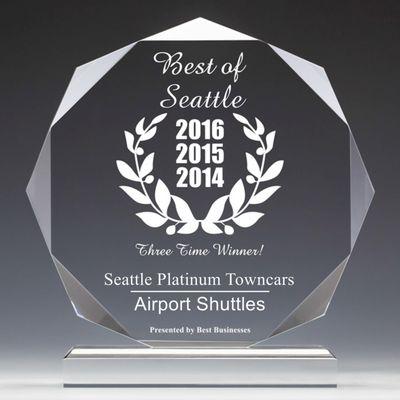 Voted 3 years in a row as the Best Limo Service in Seattle WA.