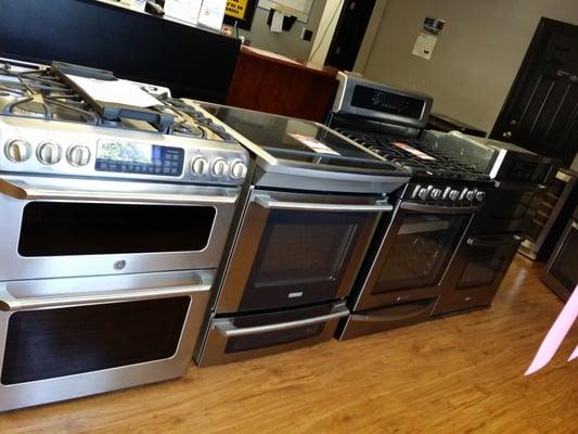 Well the appliances are beautiful and very inexpensive. 90 warranty.