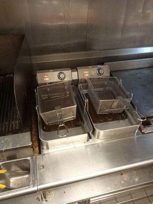 New deep fryer installation