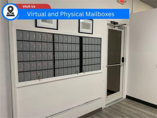 Physical Mailbox for your business.