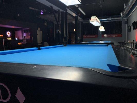 Three Diamond Billiards Tables