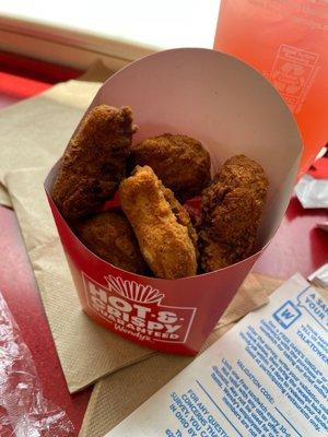 Nuggets "extra crispy"