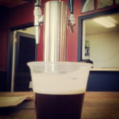 Cold brew on nitrus tap! Beer coffee!