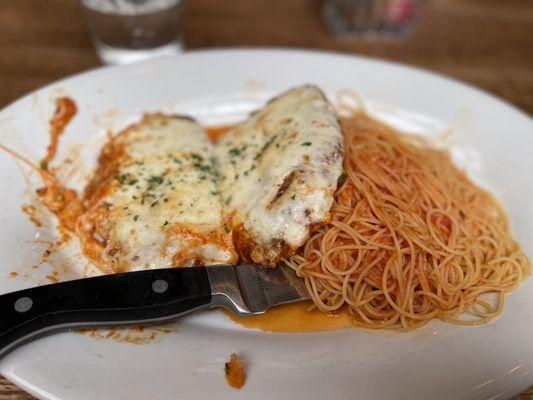 Chicken parmigiana