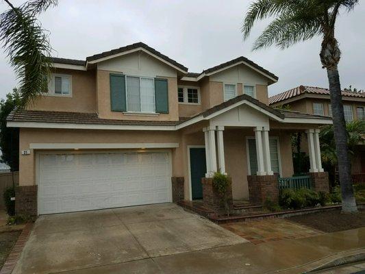 A home in Aliso Viejo before its makeover...