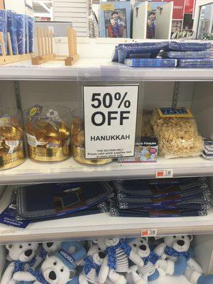 Sales for Hanukkah