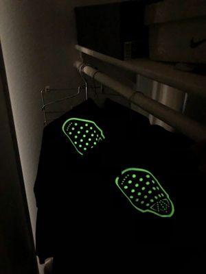 Glow in the dark hoodies by Custom Depot