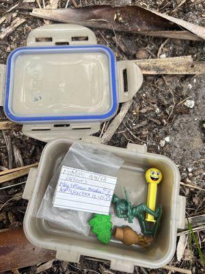 Geocache find at Rockledge City Hall