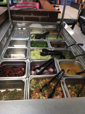 Salsa bar