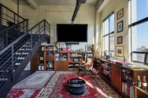 Library Downtown Loft Rattan Room