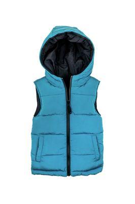 Appaman reversible hooded puffer vest.