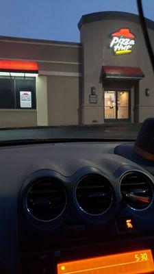 Drive thru only. Order ahead.