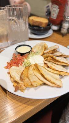 Chicken Ranch Quesadilla