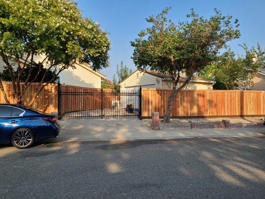 Redwood Privacy Fence