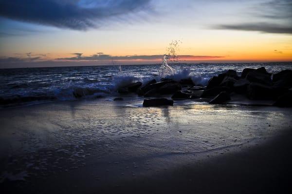 Enjoy an Edisto Beach sunset every night from the shore.