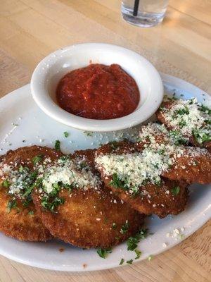 Delicious Fried Ravioli, might be the best thing on the menu!