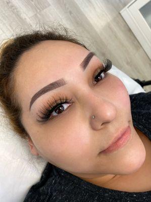 Ombré Powder Brows