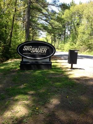 Signage on Route 27 / Exeter Road