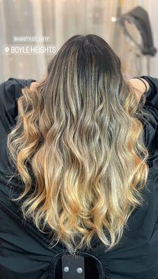 How my balayage came out in love with how it came out