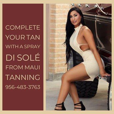 Beautiful Pamela is all tanned up & glamorous for her photo shoot. Come spoil yourself here at MAUI TANNING....you deserve it.