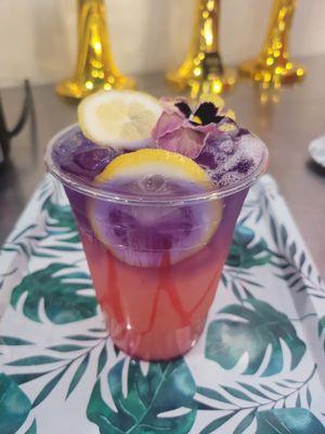 Purple Sunset Splash Tea