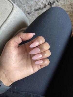 almond gel full set