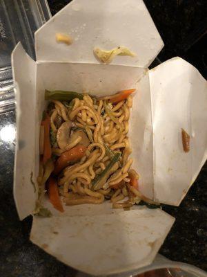 34. Vegetable Lo Mein