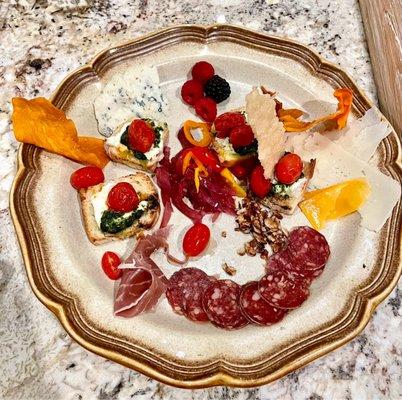 Antipasto is always a good plan at BB