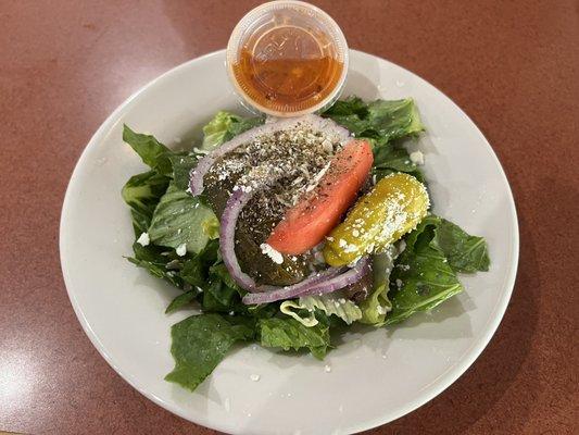 Greek salad that came w/ Gyro platter