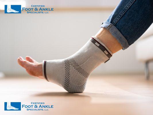 Sprained or broken ankle treatment