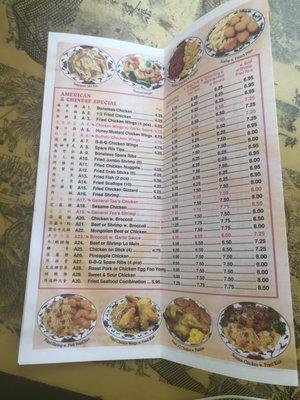 menu other side