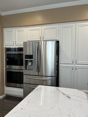 Kitchen cabinets