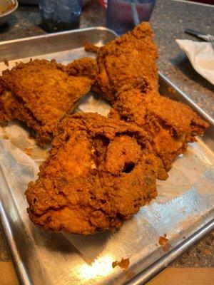 The fried chicken is IMMACULATE!!!